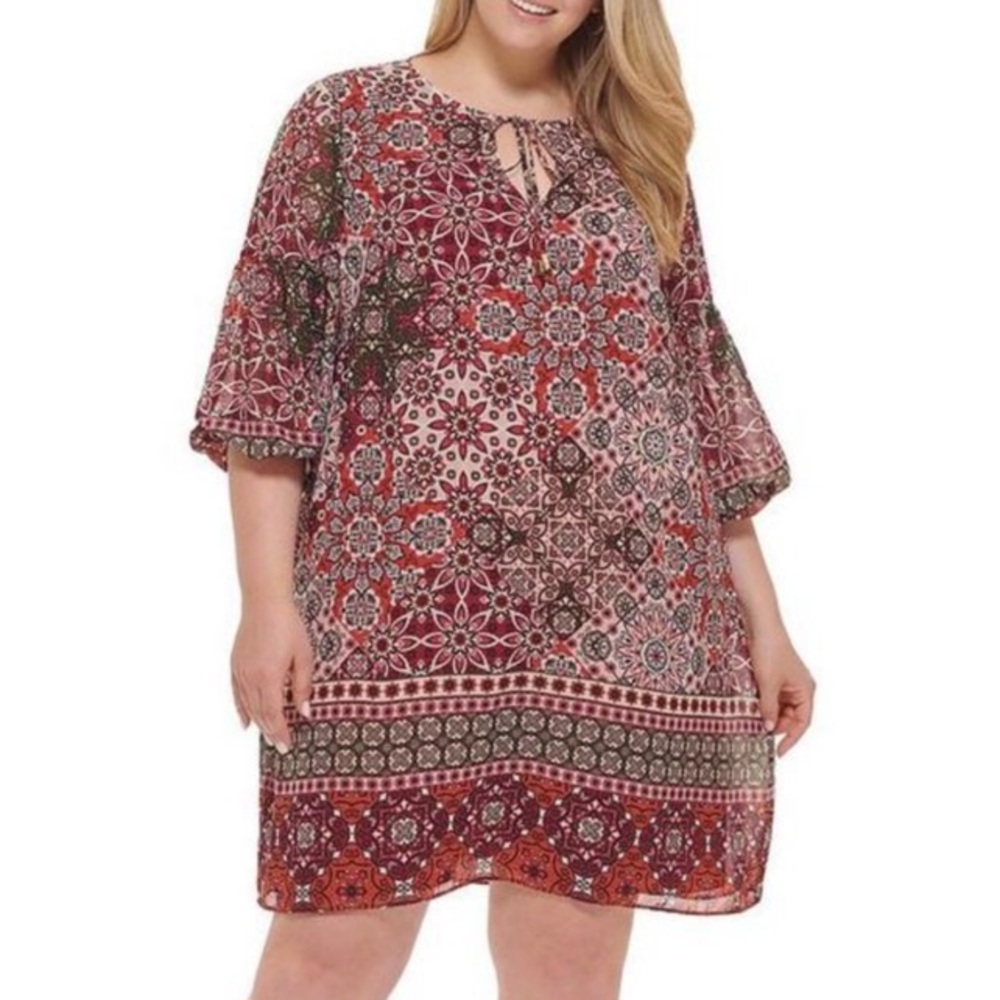 Vince Camuto Chiffon Shift Dress